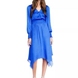 MICHAEL MICHAEL KORS Women's Jacquared Zebra-Print Plisse Dress